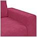 Divano Sedia Rosso Vino 60 cm Velluto - Foto miniatura 7