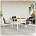 Set da Pranzo da Giardino  in Legno Massello di Teak in 5 Pezzi, Tavolo da Pranzo All'aperto  90x90x74.5 cm in Legno Massello di Teak - Foto miniatura 4
