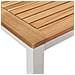 Set da Pranzo da Giardino  in Legno Massello di Teak in 5 Pezzi, Tavolo da Pranzo All'aperto  90x90x74.5 cm in Legno Massello di Teak - Foto miniatura 9