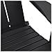 Sedie Adirondack Pieghevoli  2 pz Nero 74.5x80.5x90 cm HDPE, Sedia Adirondack Pieghevole Nera  74.5x80.5x90 cm HDPE - Foto miniatura 9