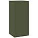 Supporti per Piante da Esterno Pillar 2 pz Verde Oliva 24x24x55 cm Acciaio - Foto miniatura 5