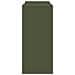 Supporti per Piante da Esterno Pillar 2 pz Verde Oliva 24x24x55 cm Acciaio - Foto miniatura 7