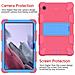 Custodia Per Samsung Galaxy Tab A7 10.4"" Antiurto Con Supporto Rosa - Foto miniatura 2