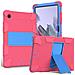 Custodia Per Samsung Galaxy Tab A7 10.4"" Antiurto Con Supporto Rosa - Foto miniatura 1