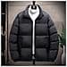 Giacca Riscaldata In Cotone: Cappotto Invernale Caldo Da Esterno Con Alimentazione Usb Black Xxxl - Foto miniatura 4