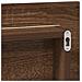 Cabinet del Bagno  con Specchio e Luce LED Rovere Marrone 80x37 cm - Foto miniatura 8