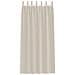 Tende con tende 2 pcs Sabbia 140x175cm Poliestere - Foto miniatura 4
