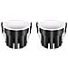 Set Di 2 Faretti Led Da Incasso 10w, Design Curvo Senza Cornice, Foro 75mm, 4000k - Foto miniatura 1