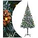 Albero di Natale artificiale Verde 180 cm PVC e Acciaio - Foto miniatura 1