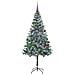 Albero di Natale artificiale Verde 180 cm PVC e Acciaio - Foto miniatura 4