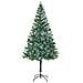 Albero di Natale artificiale Verde 180 cm PVC e Acciaio - Foto miniatura 5