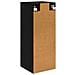 Pensile Rovere Nero 34,5 x 34 x 90 cm Legno multistrato - Foto miniatura 8