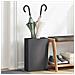 Supporto per Ombrellone Nero 28 x 12 x 41 cm Acciaio - Foto miniatura 2