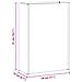 Supporto per Ombrellone Nero 28 x 12 x 41 cm Acciaio - Foto miniatura 9
