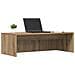 Scrivania a parete Rovere artigianale 100 x 45 x 30 cm - Foto miniatura 3