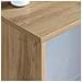Scrivania a parete Rovere artigianale 100 x 45 x 30 cm - Foto miniatura 4