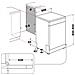 W8F HS61X, Lavastoviglie MaxiSpace 60cm, classe A, 15 coperti, 41dBA, Inox - Foto miniatura 8