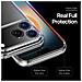 Cover per iPhone 17 Pro Max - TPU+PC, Trasparente, Antiurto - Foto miniatura 2