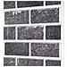 Pannelli da parete 10 pcs Nero e Grigio 100 x 50 cm Schiuma EPS - Foto miniatura 3