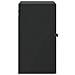Mobiletto a muro Nero 59 x 31 x 60 cm Legno ingegnerizzato - Foto miniatura 4