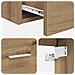 Mobile Lavabo da Parete Rovere Artigianale 53 x 34,5 x 63 cm - Foto miniatura 5