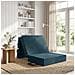 Divano Letto Pieghevole 75 x 67 x 45 cm Blu - Foto miniatura 2