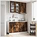 Unità Cucina PORTO 4 pcs Rovere Fumo Legno ingegnerizzato - Foto miniatura 2