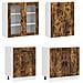 Unità Cucina PORTO 4 pcs Rovere Fumo Legno ingegnerizzato - Foto miniatura 3