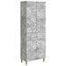 Set di armadi 2 pcs Grigio Cemento Legno ingegnerizzato - Foto miniatura 1
