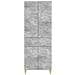 Set di armadi 2 pcs Grigio Cemento Legno ingegnerizzato - Foto miniatura 4