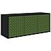 Mobile TV da Parete GELEEN 102 x 33 x 40 cm Rovere Nero - Foto miniatura 1