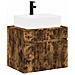 Set di mobili per il bagno Rovere Fumo Legno ingegnerizzato - Foto miniatura 1
