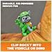 PAW Patrol : Missione Dinosauri, Megasauro Gonfiabile da 76,2 cm, Veicolo e Personaggio Rocky, Giocattoli per Bambine e Bambini in Età prescolare, 3+ Anni - Foto miniatura 4
