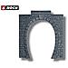 Portale galleria binario singolo 5,5x6,5 cm (2 pz) N - Foto miniatura 1