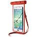 Custodia Impermeabile IPX8 Universale per Smartphone fino a 5.7'' - Arancio - Foto miniatura 2