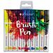 Set Di 10 Pennarelli Ecoline Liquid Watercolor Brush Pen - Foto miniatura 1