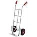 Carrello portapacchi kg 200 pieghevole pneomatiche 255 acciaio - Foto miniatura 2