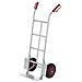 Carrello portapacchi kg 200 pieghevole pneomatiche 255 acciaio - Foto miniatura 3
