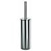 Portascopino Wc In Acciaio Lucidato Cm 9,5x40 - Nyo-steel 10.15415 - Foto miniatura 1
