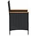 13 pz Set Mobili da Esterno Polirattan Piano Tavolo in Acacia - Foto miniatura 6