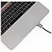 Universal Ledge Macbook Pro W Keyed Cable Lock - Foto miniatura 3