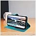 Custodia A Libro Huawei P30 Portacarte Funzione Supporto - Blu - Foto miniatura 3