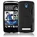 Custodia Compatibile Con Htc Desire 500 In Nero Ossido - Coperchio Protettivo In Silicone Tpu Flessibile - Foto miniatura 3