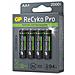 1x4 GP ReCyko Pro NiMH FOTO Bat. AA / Mignon 2000mAh Pro, NEW - Foto miniatura 2