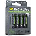 1x4 GP ReCyko Pro NiMH FOTO Bat. AA / Mignon 2000mAh Pro, NEW - Foto miniatura 3