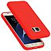 Custodia Compatibile Con Samsung Galaxy S7 In Liquid Rosso - Coperchio Protettivo In Silicone Tpu Flessibile - Foto miniatura 1
