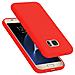 Custodia Compatibile Con Samsung Galaxy S7 In Liquid Rosso - Coperchio Protettivo In Silicone Tpu Flessibile - Foto miniatura 4