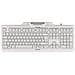 Tastiera USB JK-A0100BE-0  (Layout Belga) Colore Bianco - Foto miniatura 2