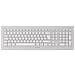 Tastiera USB + RF Wireless + Bluetooth JD-0310FR  (Layout Francese) Colore Bianco - Foto miniatura 1
