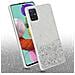 Custodia Compatibile Con Samsung Galaxy A51 5g In Trasparente Con Glitter - Coperchio Protettivo In Silicone Tpu Flessibile Con Glitter Scintillanti - Foto miniatura 3